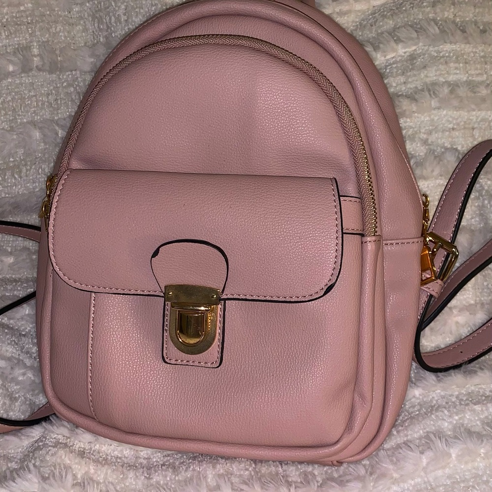 Pink Mini Backpack - image 1